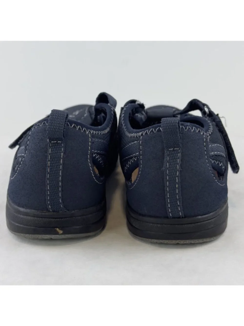 Earth Origins Eliah Fisherman Sandals Womens Size 10M Navy Blue Marine Closed - Picture 3 of 14